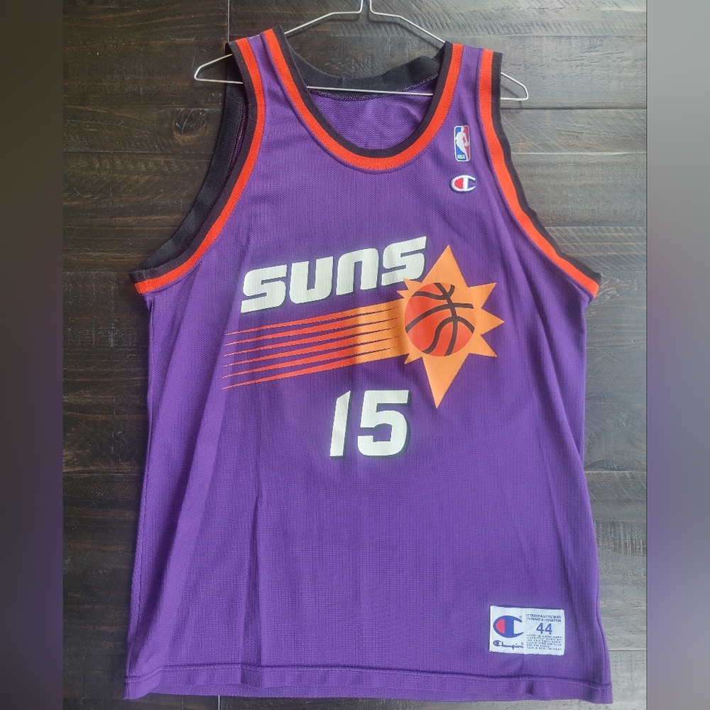 Champion Purple Suns Jersey with Orange Accents